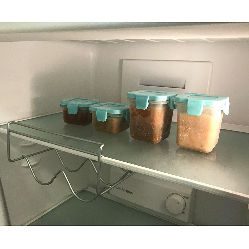 Marcus & Marcus Tritan Air Tight Container - 4oz x 2pcs + 8oz x 2pcs