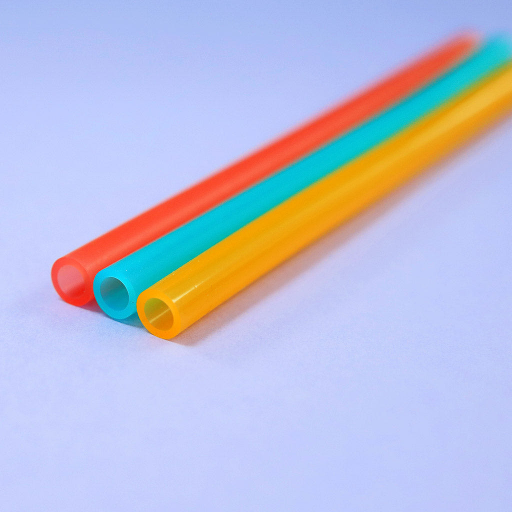 Marcus & Marcus Reusable Silicone Straws & Brush Set