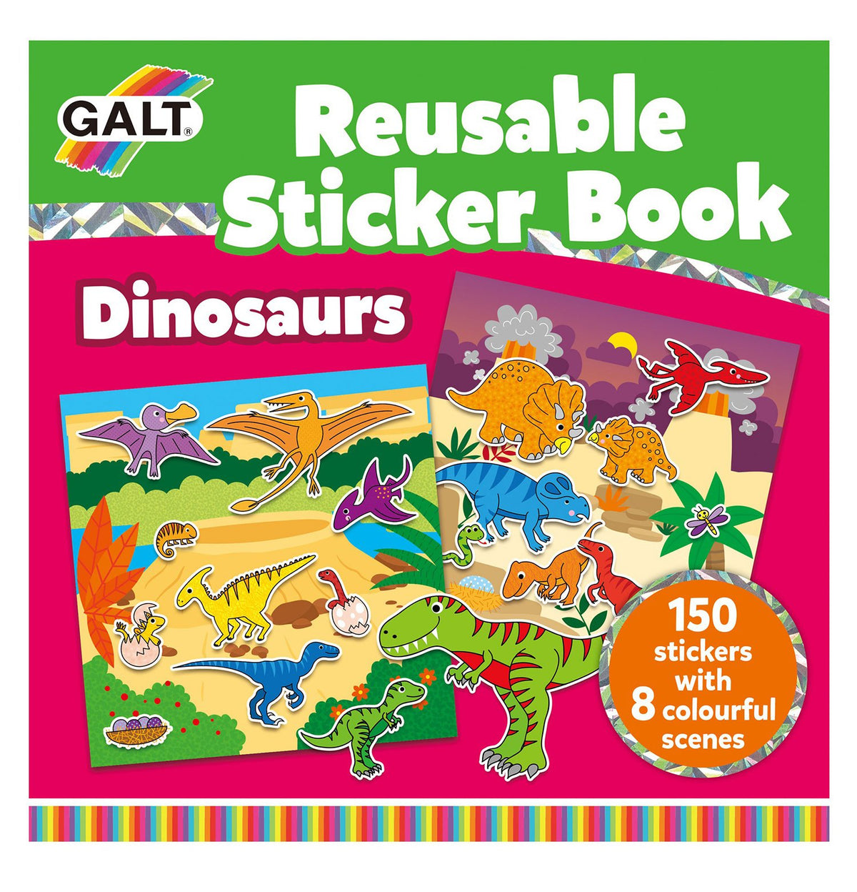 Reusable Sticker Books - Galt