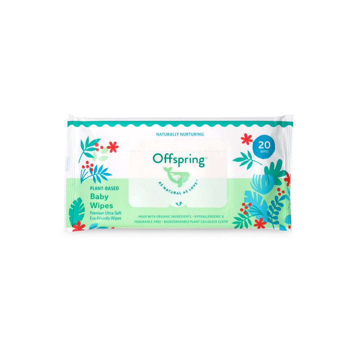 Offspring Baby Wipes 20ct