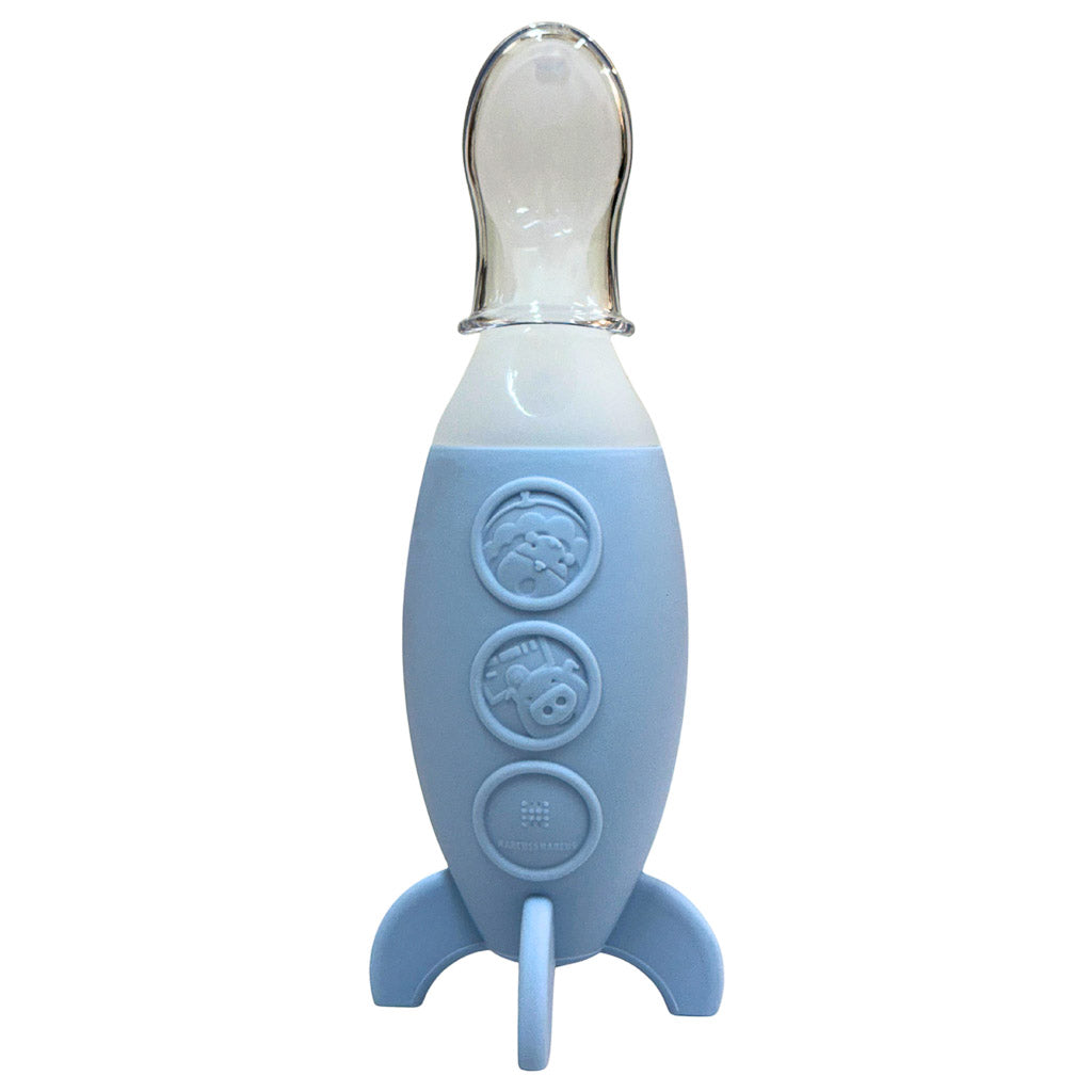Marcus & Marcus Blue Color Feeding Spoon Dispenser