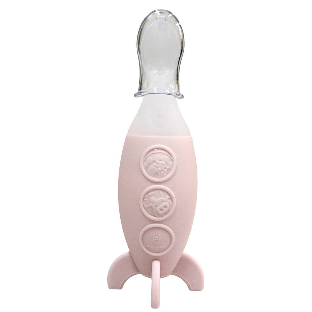 Marcus & Marcus Blue Color Feeding Spoon Dispenser
