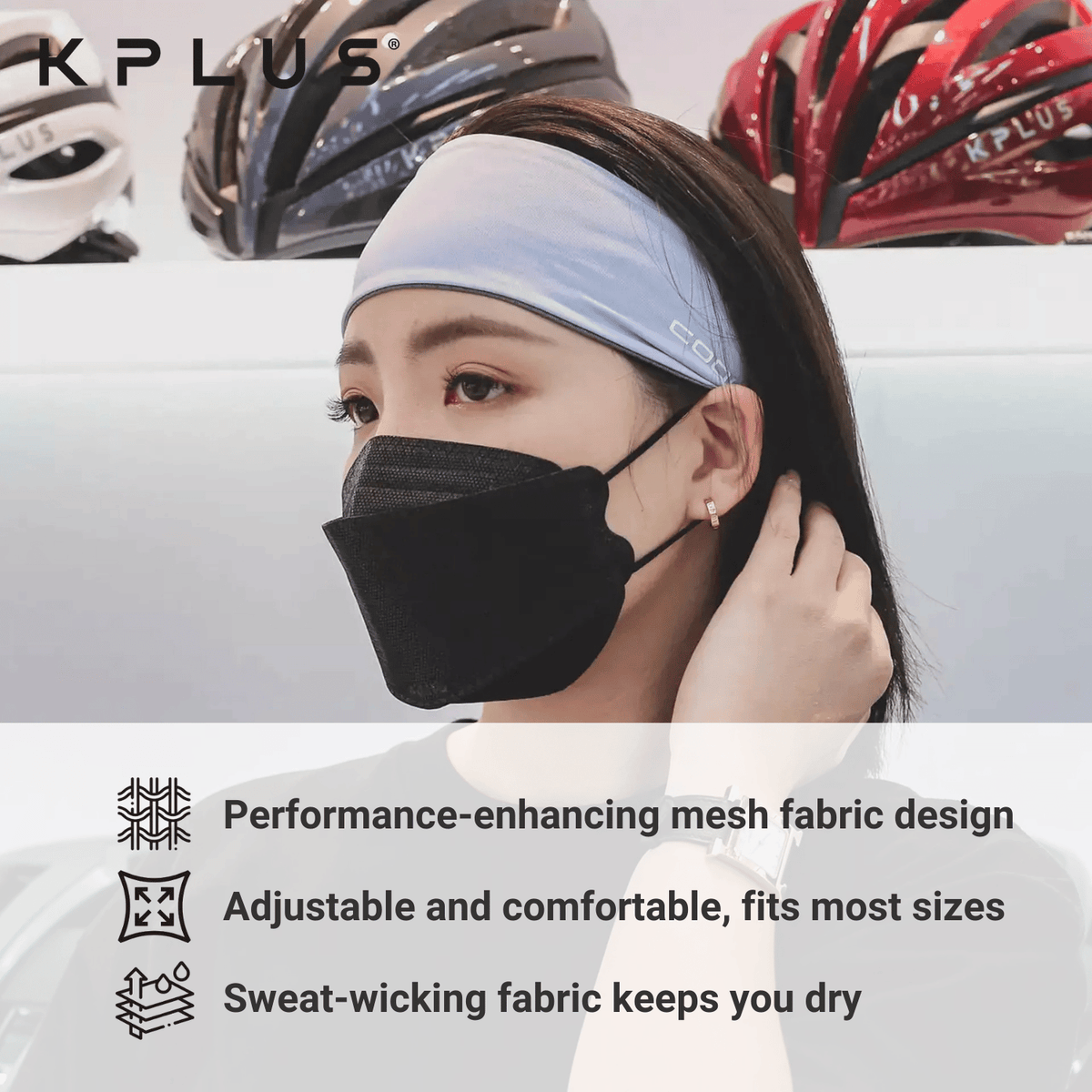 KPLUS Sports Headband (5 colors)