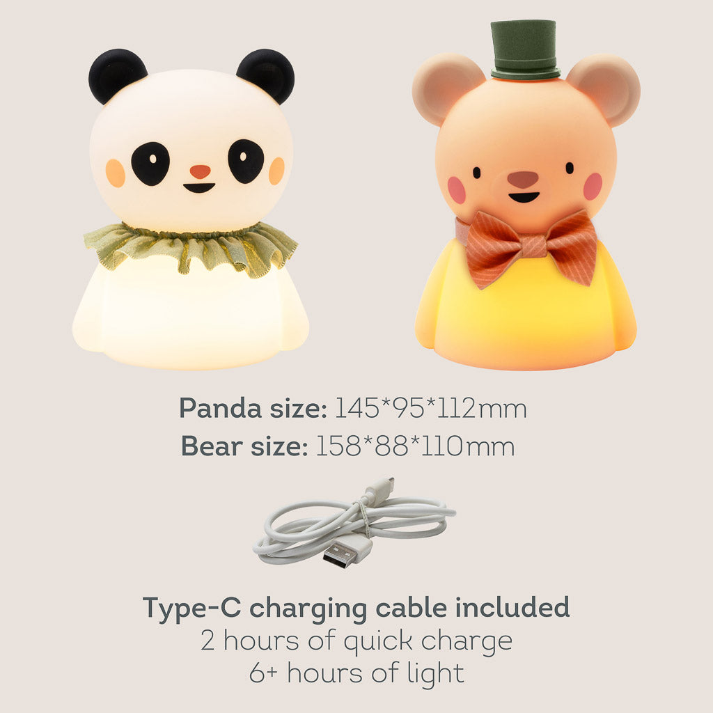 Taf Toys Rechargeable Silicone Baby Night Light