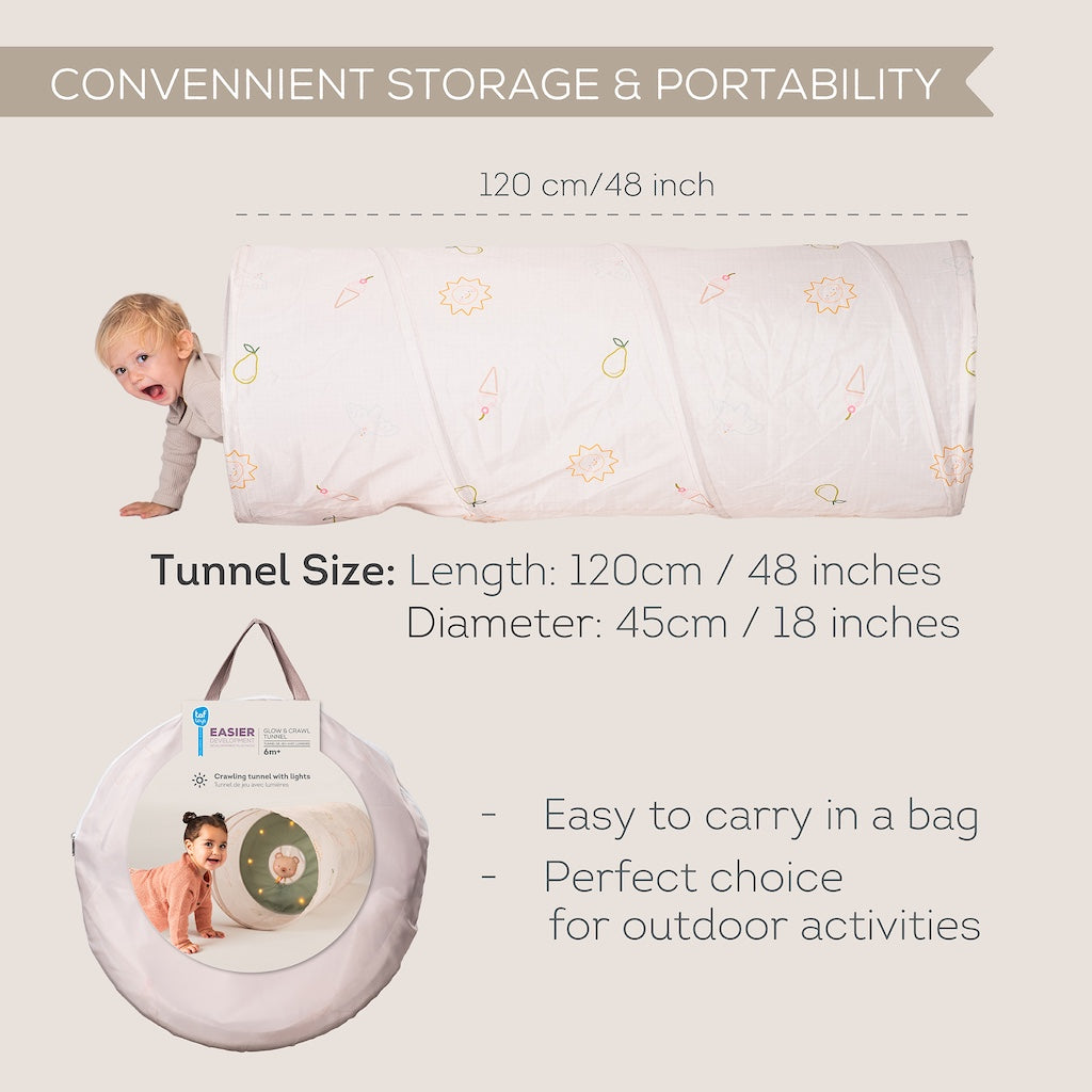 Taf Toys Glow &amp; Crawl Tunnel
