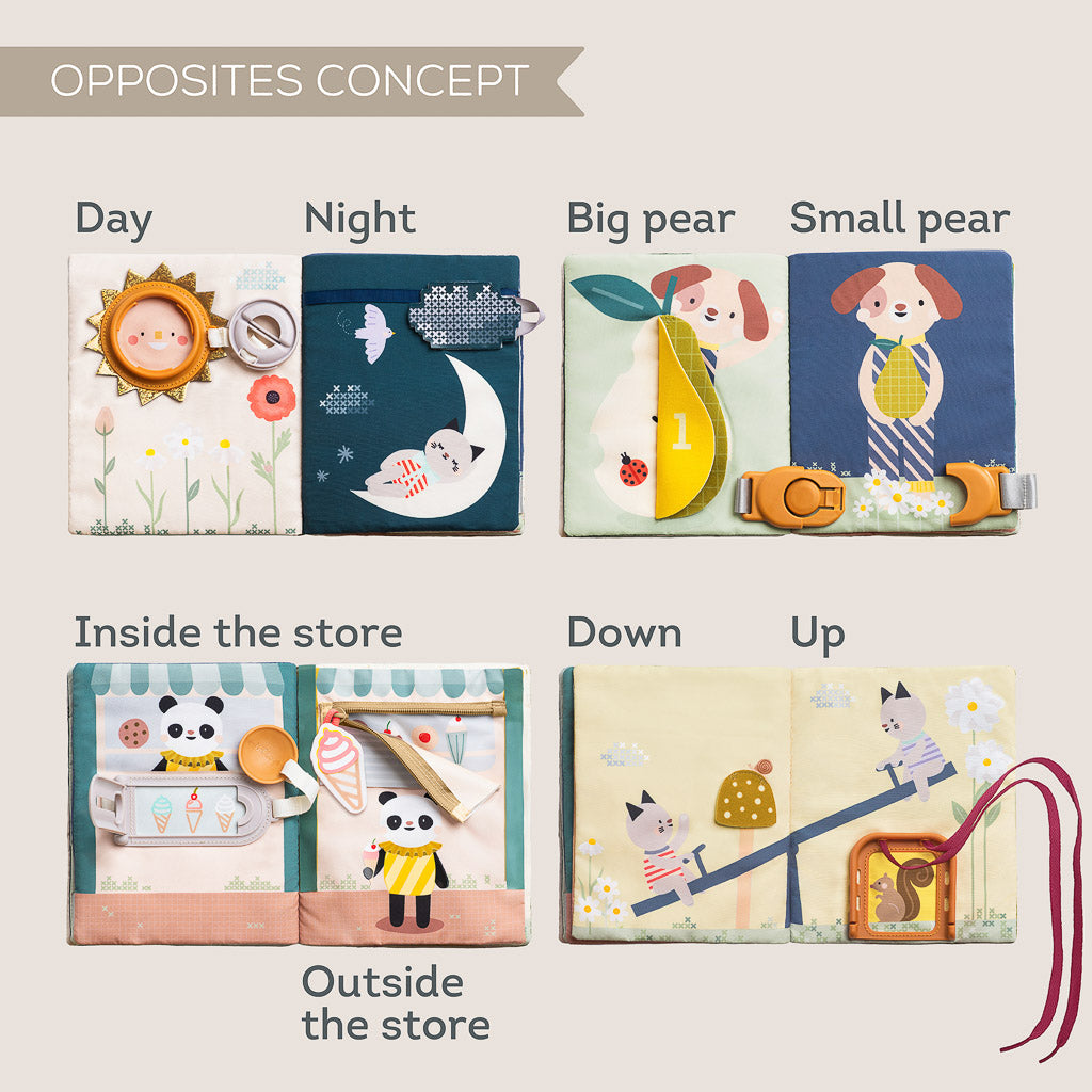 Taf Toys Fantasy Busy Book Opposite