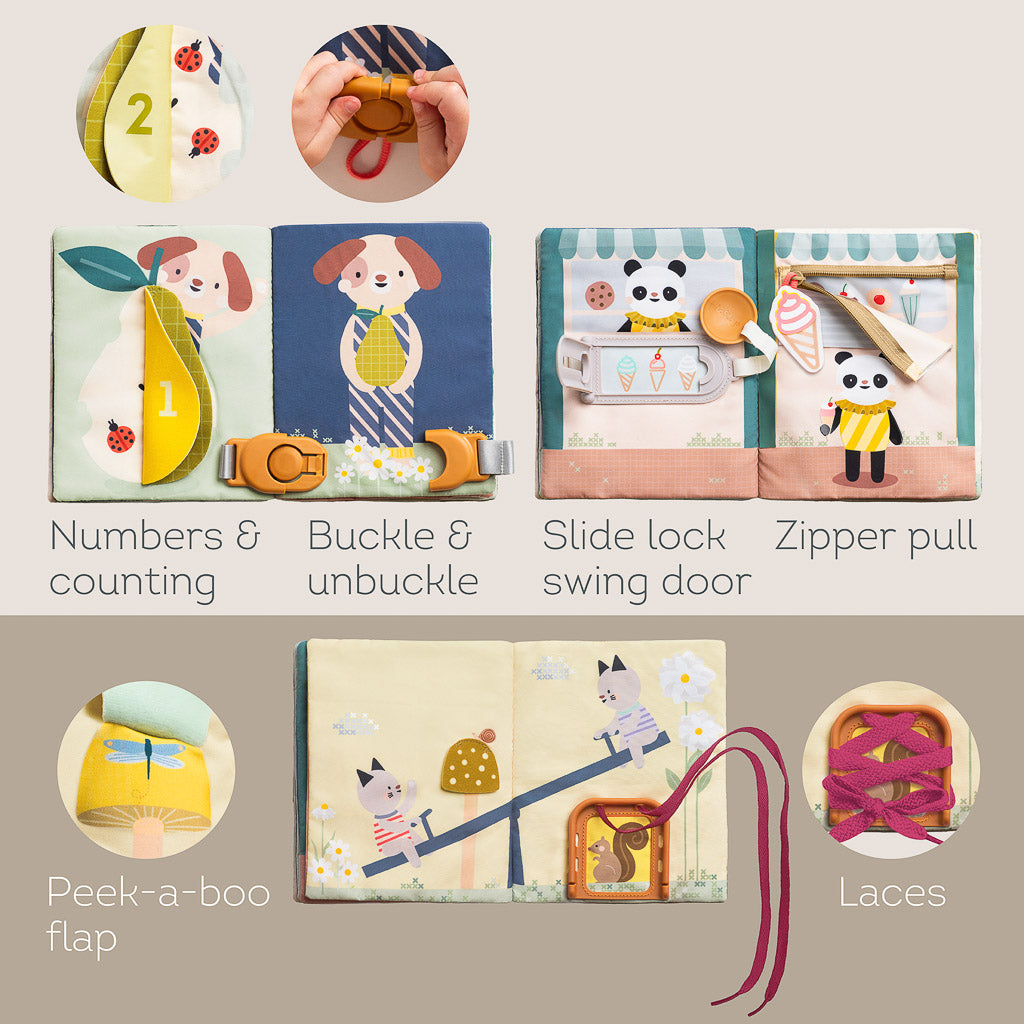 Taf Toys Fantasy Busy Book Opposite