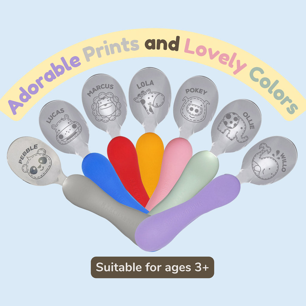 Marcus & Marcus Easy Grip Spoon & Fork Set