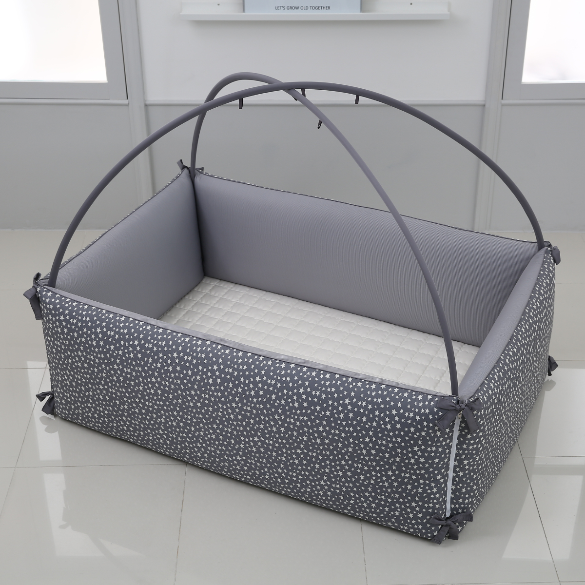 LOLBaby Microfiber Bumper Bed - Big Star