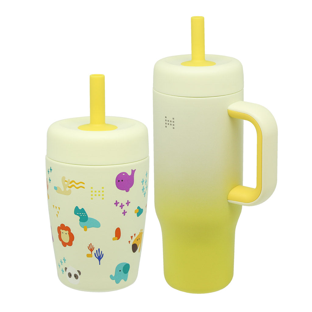 Marcus & Marcus Double-Wall Insulated Stainless Steel Straw Tumbler