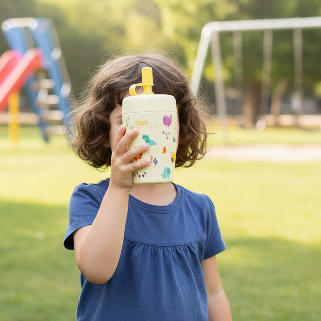 Marcus & Marcus Double-Wall Insulated Stainless Steel Straw Tumbler