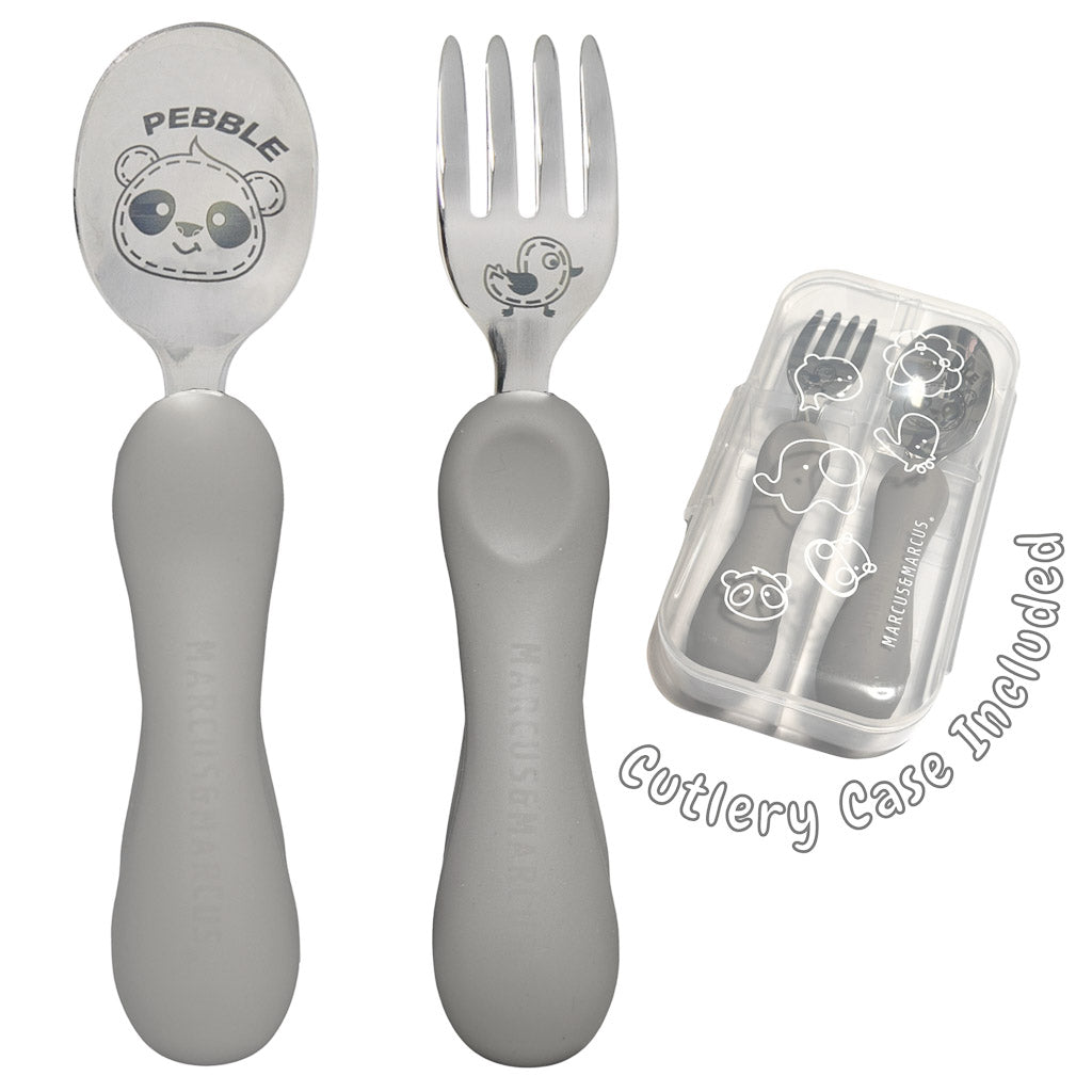 Marcus & Marcus Easy Grip Spoon & Fork Set