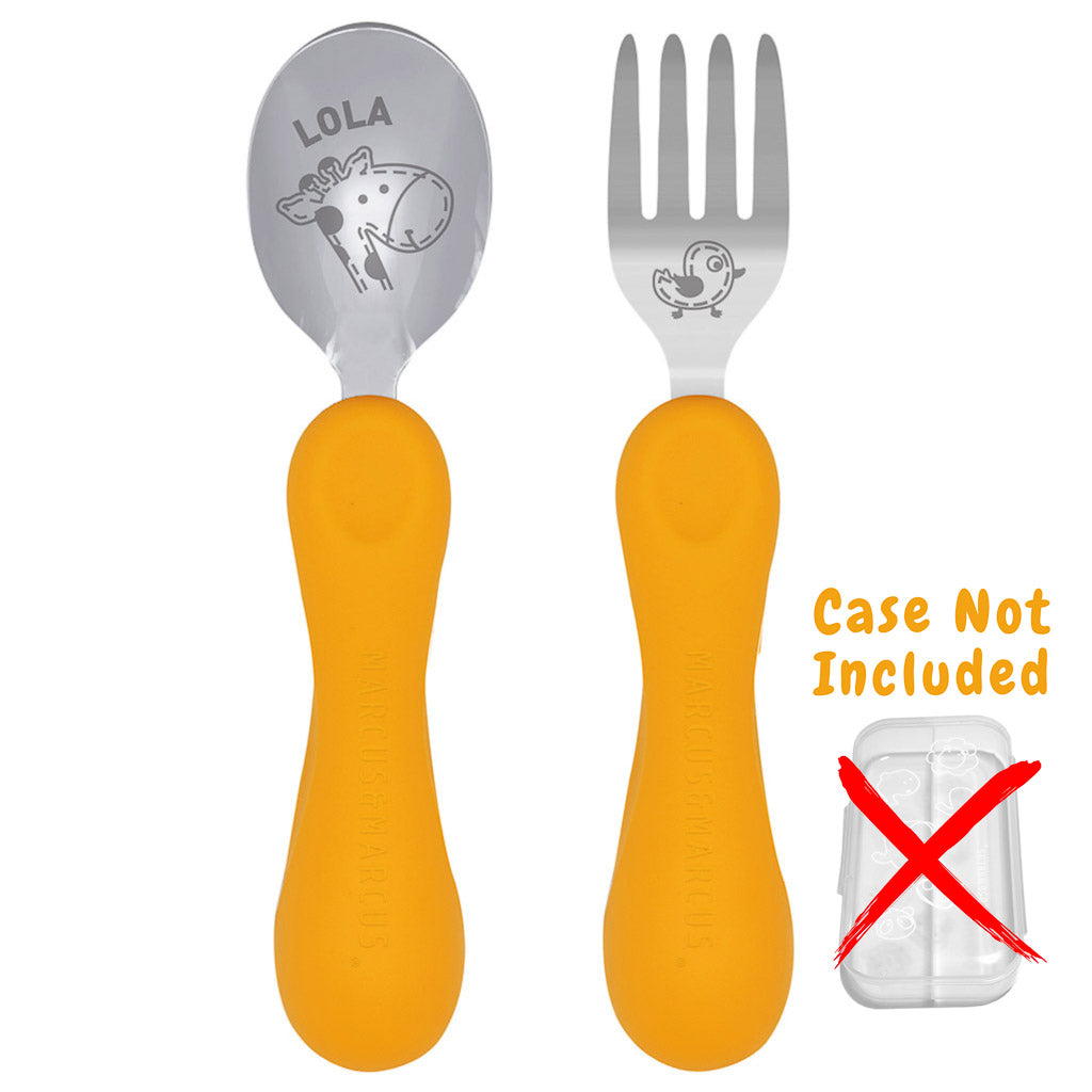 Marcus &amp; Marcus Easy Grip Spoon &amp; Fork Set