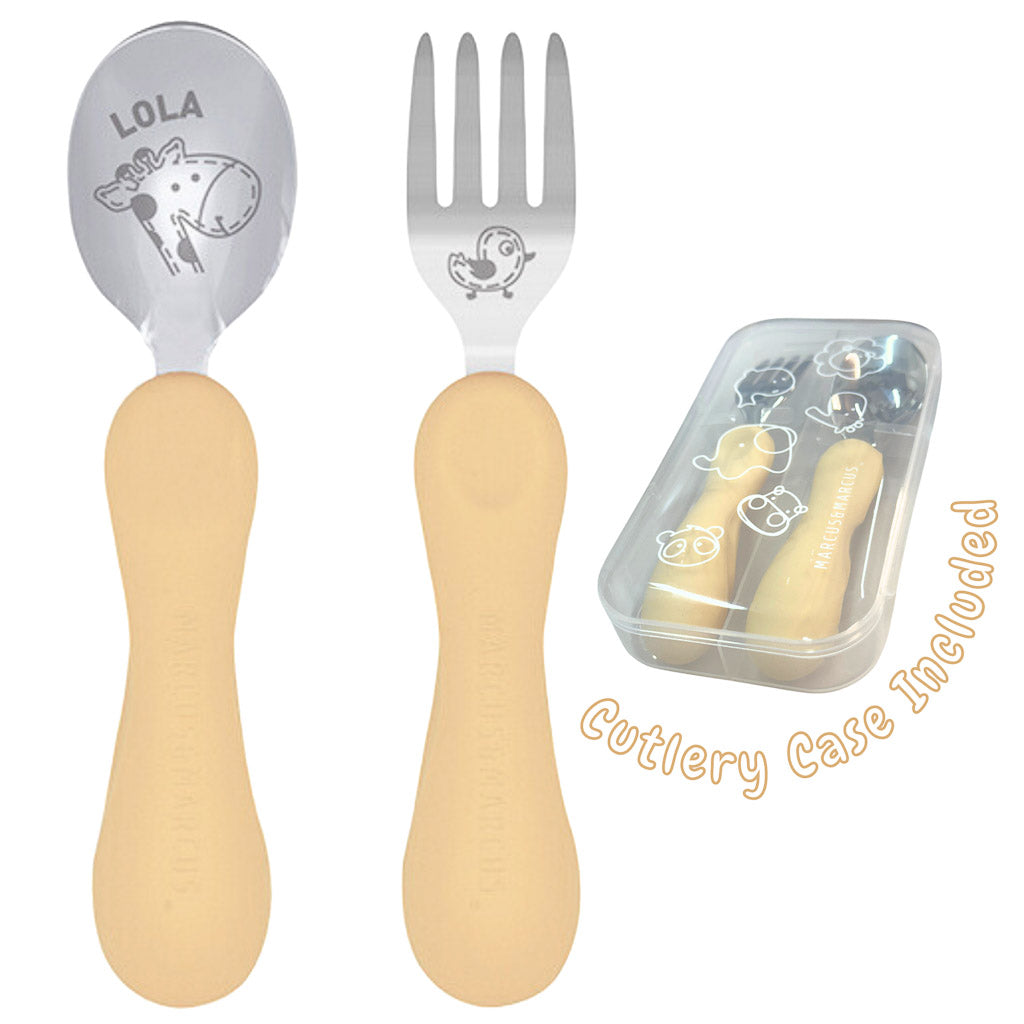 Marcus & Marcus Easy Grip Spoon & Fork Set