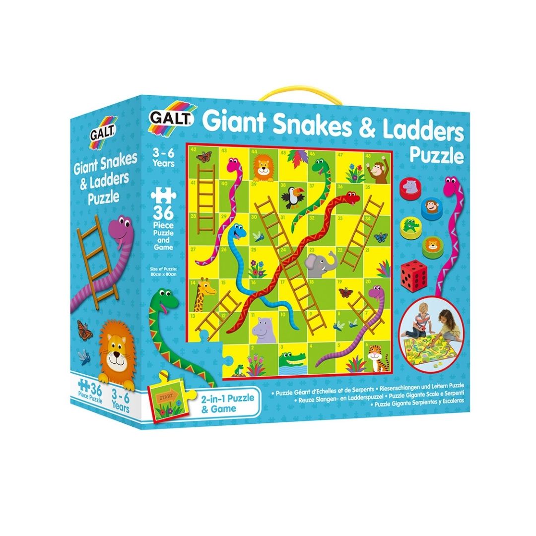 Galt Giant Snake &amp; Ladder Puzzle