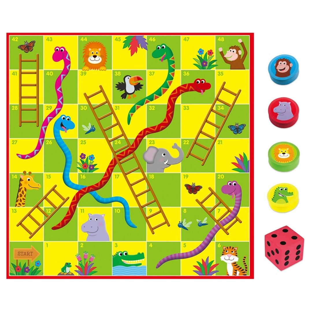 Galt Giant Snake &amp; Ladder Puzzle