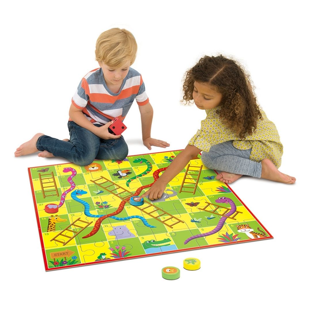 Galt Giant Snake &amp; Ladder Puzzle