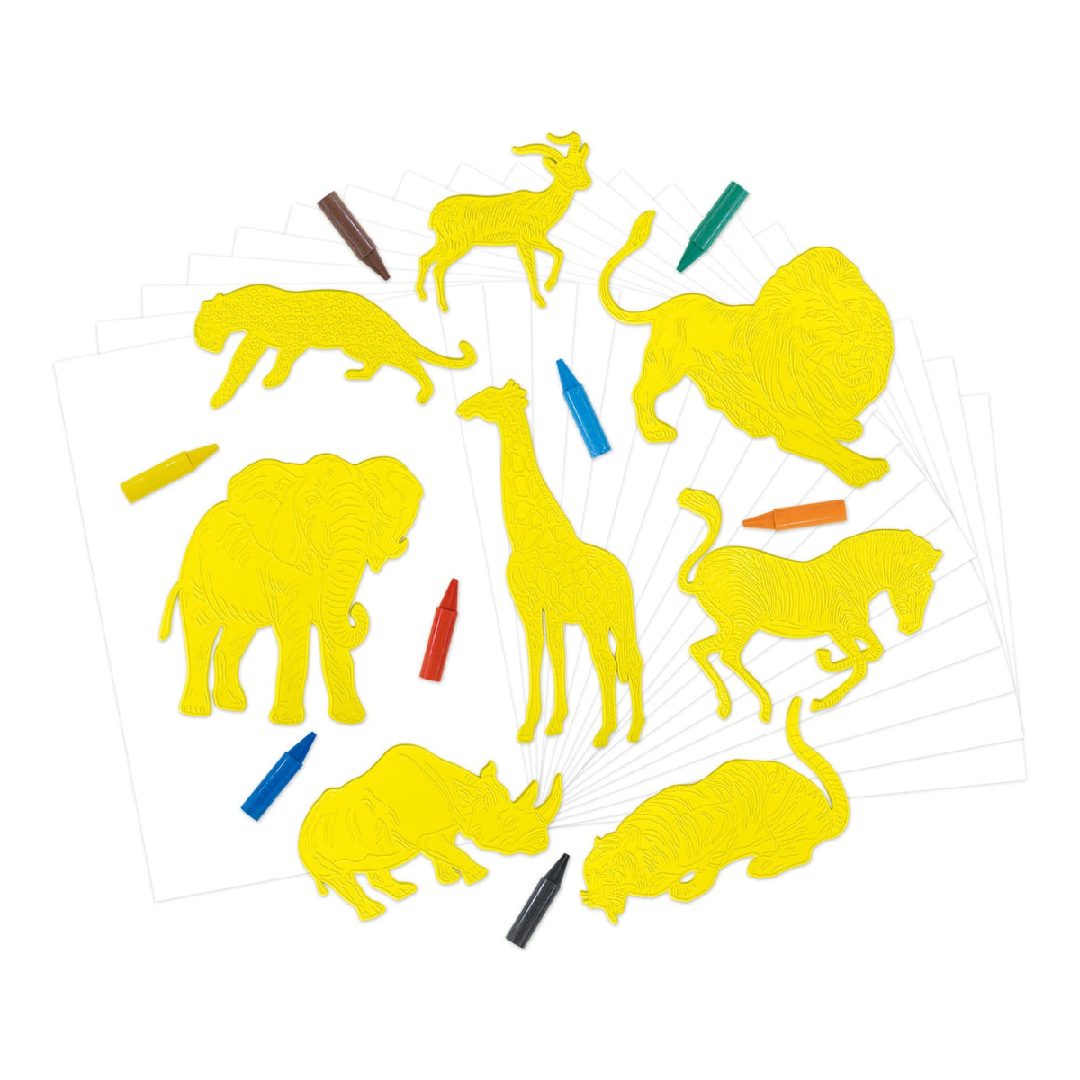 Galt Creative Template (Safari Animals)