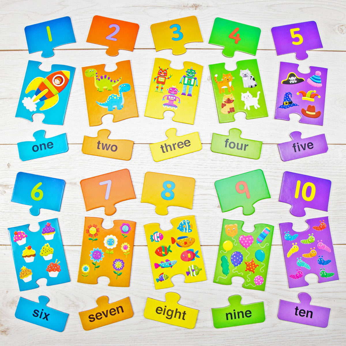 Galt Number Puzzles Learning Toy