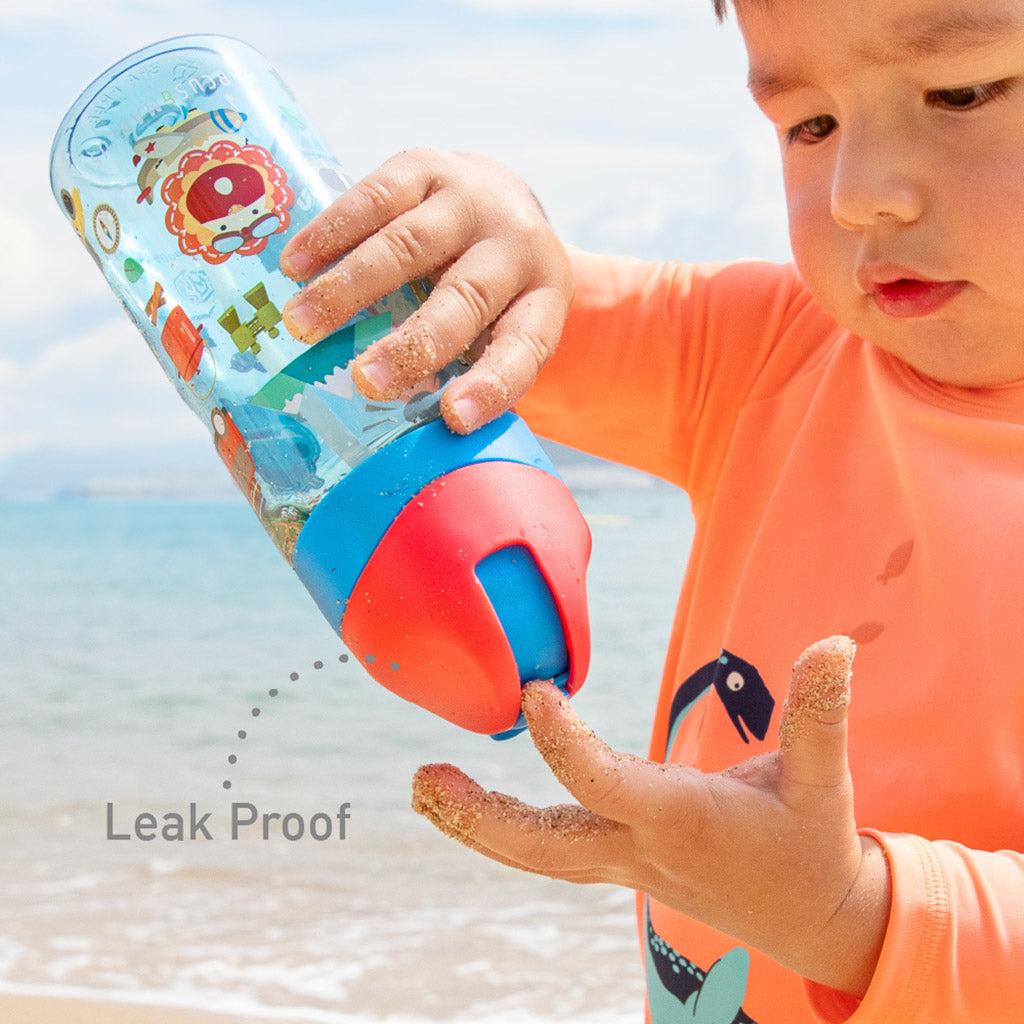 Marcus &amp; Marcus Antibacterial Tritan Straw Bottle