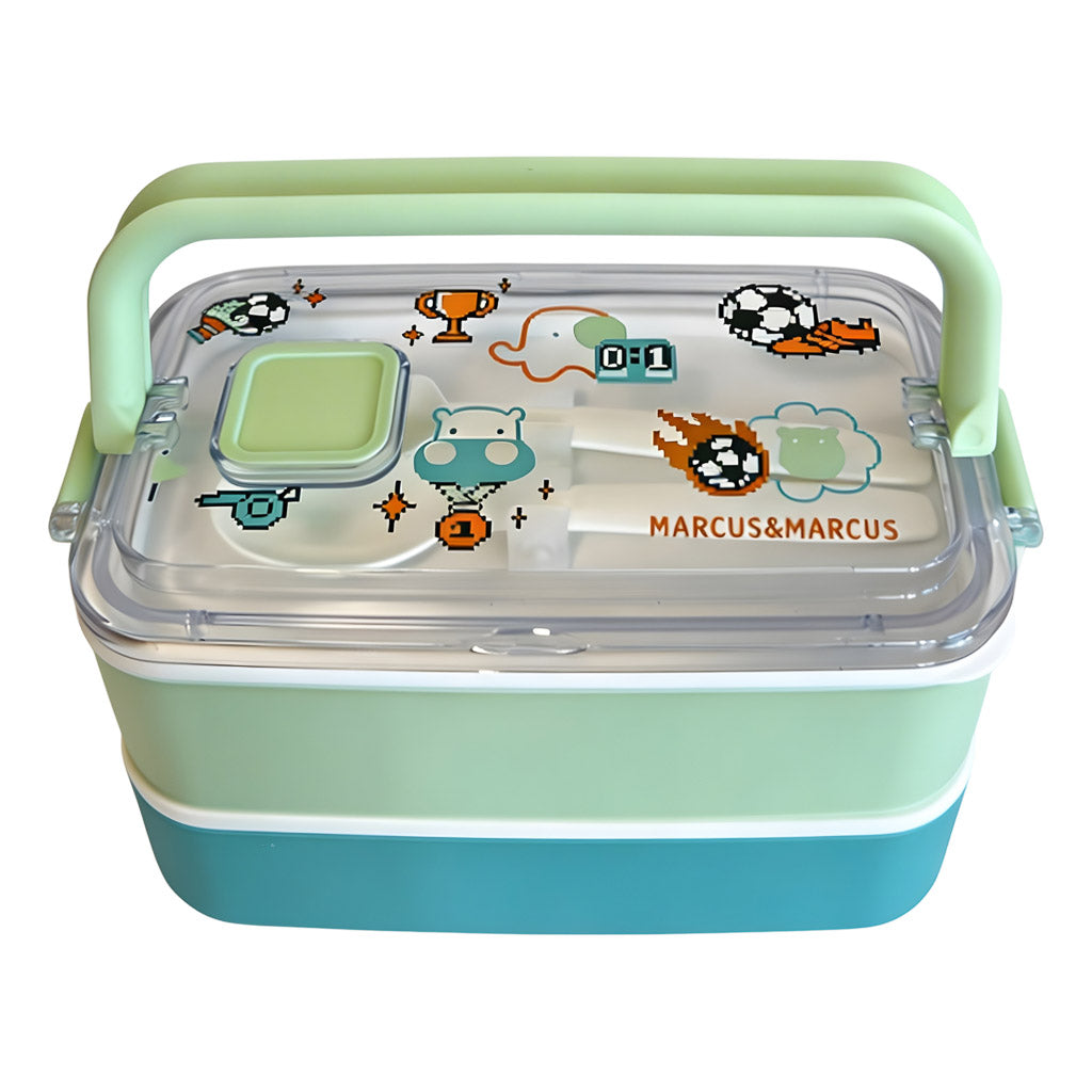 Marcus & Marcus Duodeck Stainless Steel Lunch Box Set