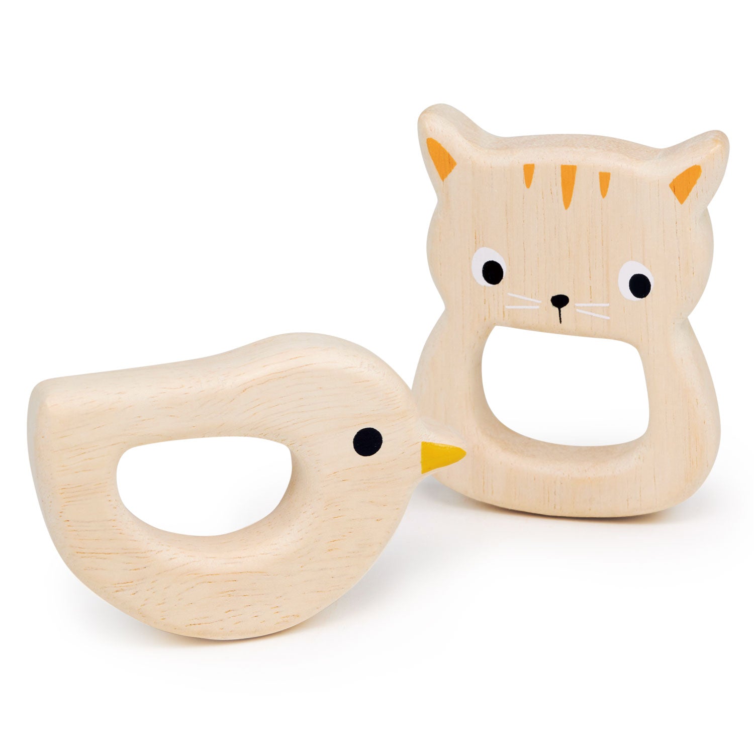 Mentari Toys Bird & Kitten Teethers