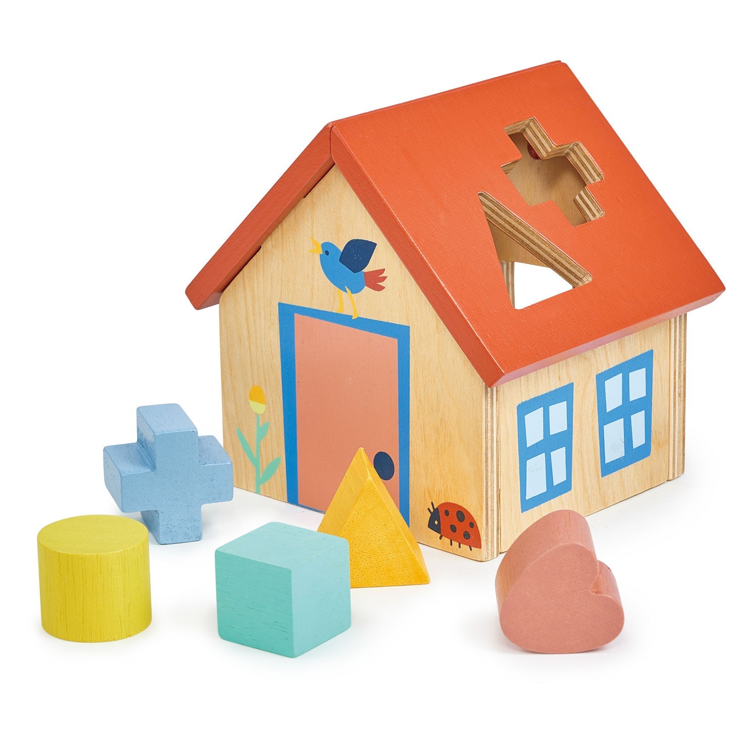 Mentari Toys Shape Sorter House