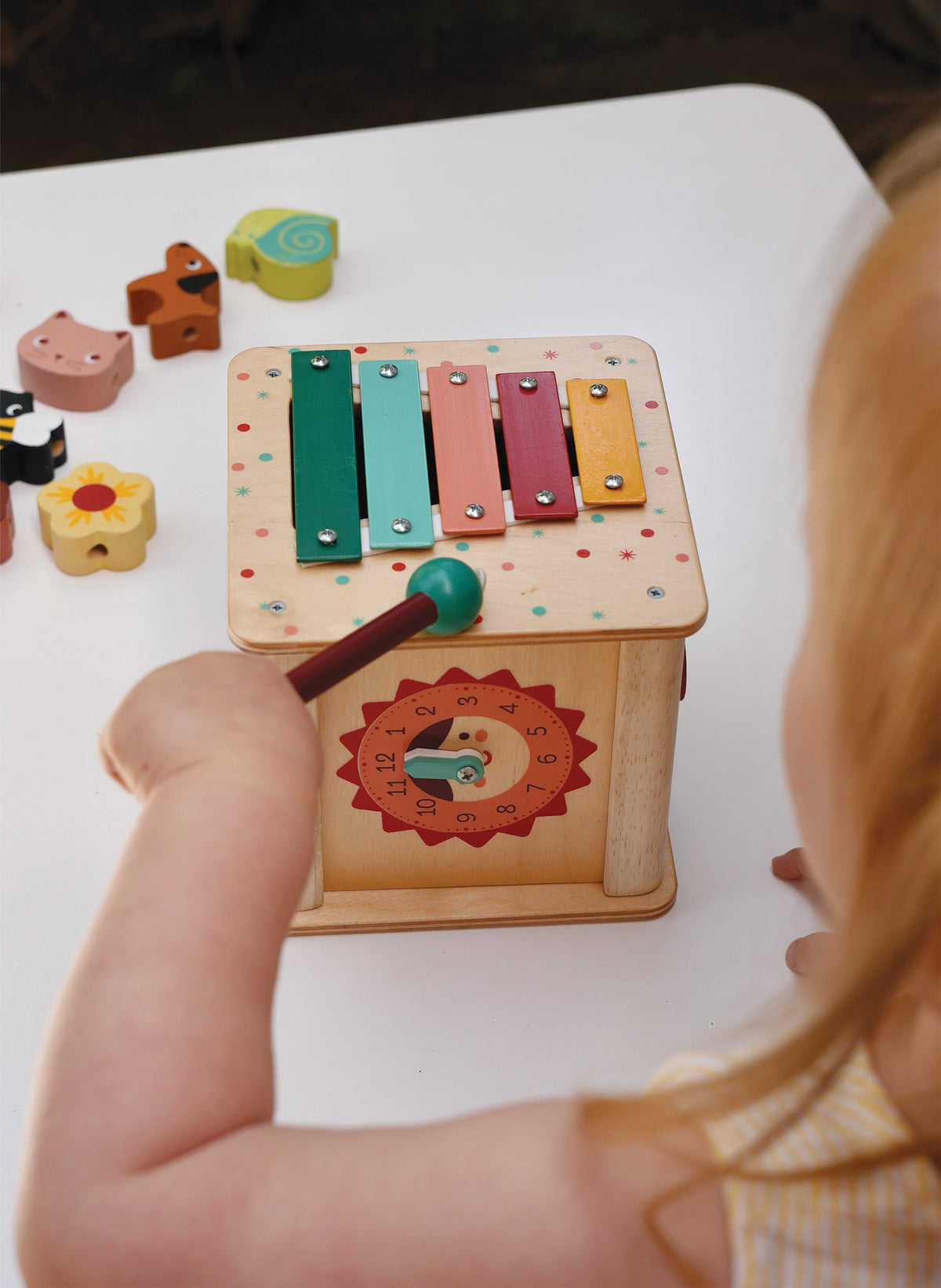 Mentari Toys Toddler Activity Cube