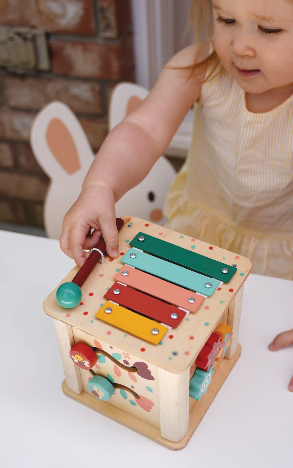 Mentari Toys Toddler Activity Cube