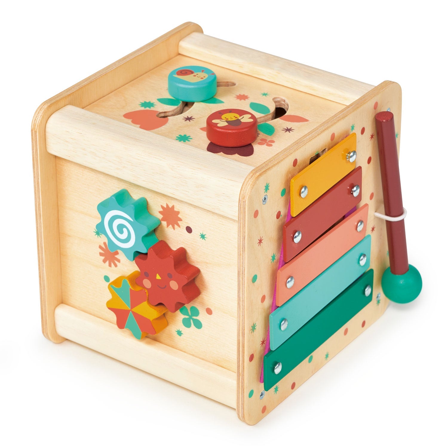 Mentari Toys Toddler Activity Cube