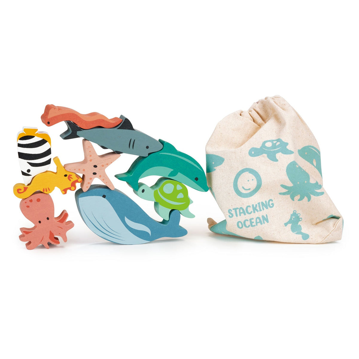 Mentari Toys Happy Stacking Ocean
