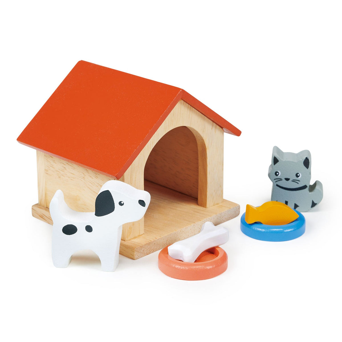 Mentari Toys Dog &amp; Cat Pet Set