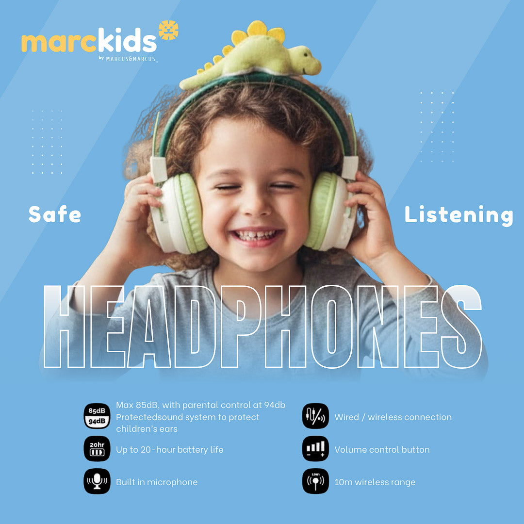 Marckids ProtectedSound Wireless Bluetooth Kids Headset