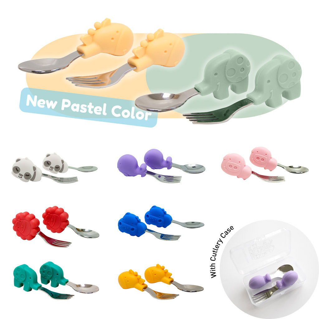 Marcus & Marcus Palm Grasp Spoon & Fork Set