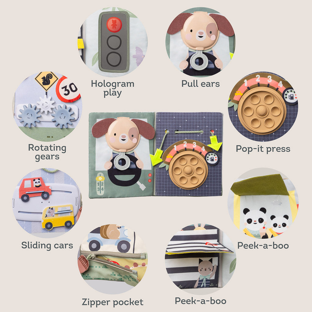 Taf Toys Ride Time Busy Book