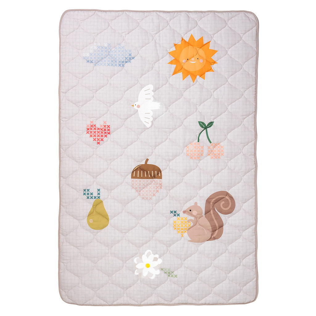 Taf Toys Fantasy Bloom Quilted Playmat