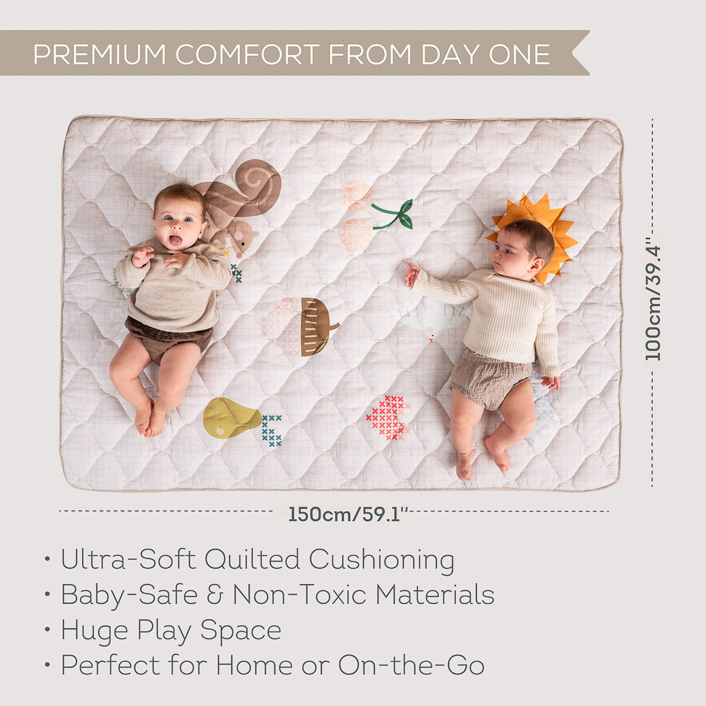 Taf Toys Fantasy Bloom Quilted Playmat