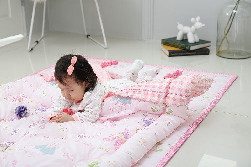 Bedding Set - 100% Premium Cotton Bedding Set - Bebe Pink