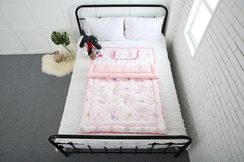 Bedding Set - 100% Premium Cotton Bedding Set - Bebe Pink