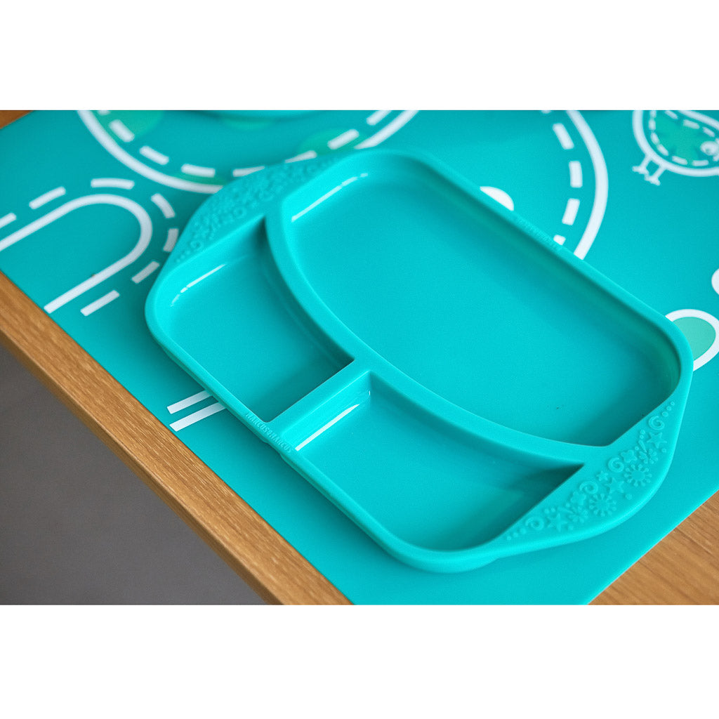 Marcus &amp; Marcus Silicone Divided Plate - Ollie