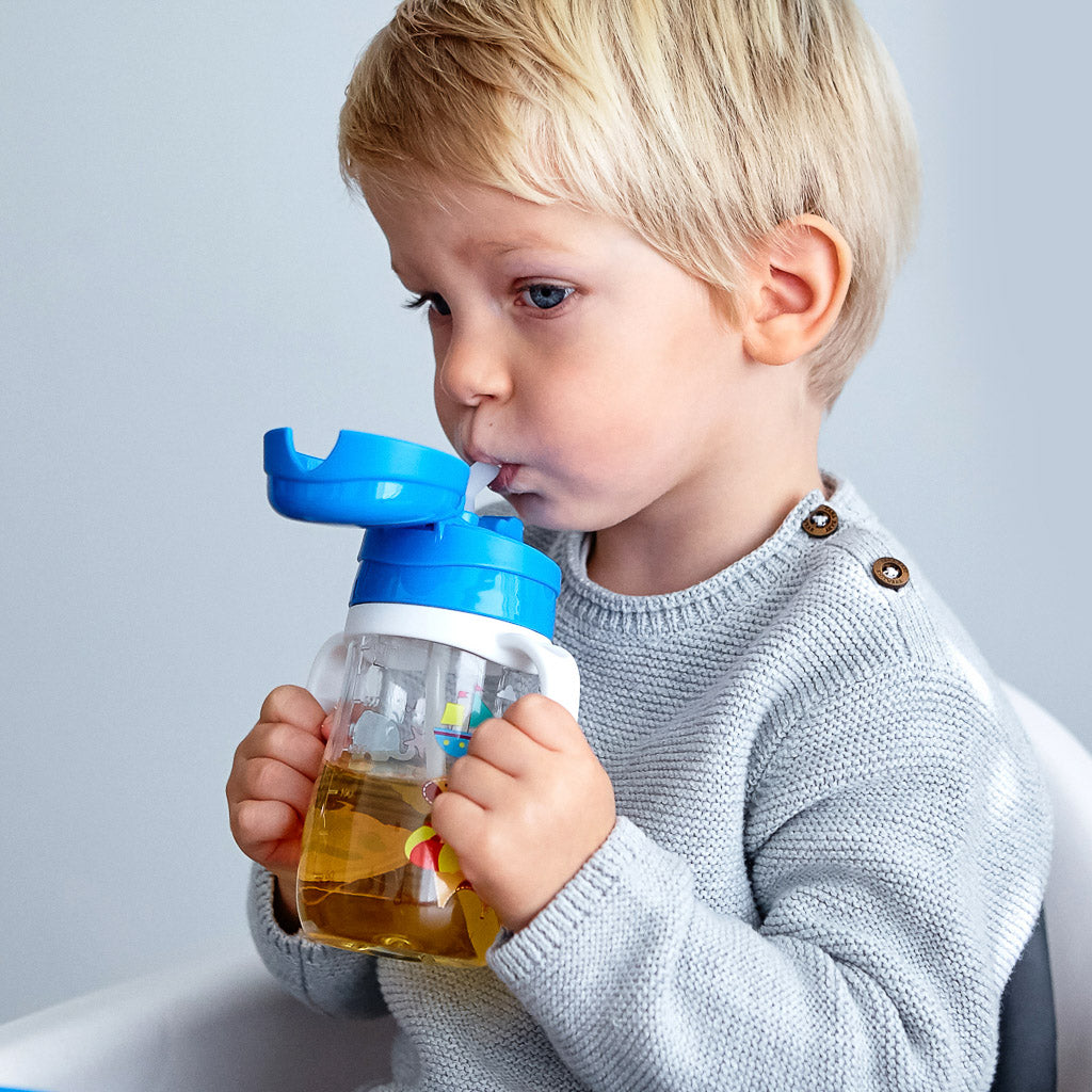 Marcus &amp; Marcus Tritan Straw Bottle - Lucas