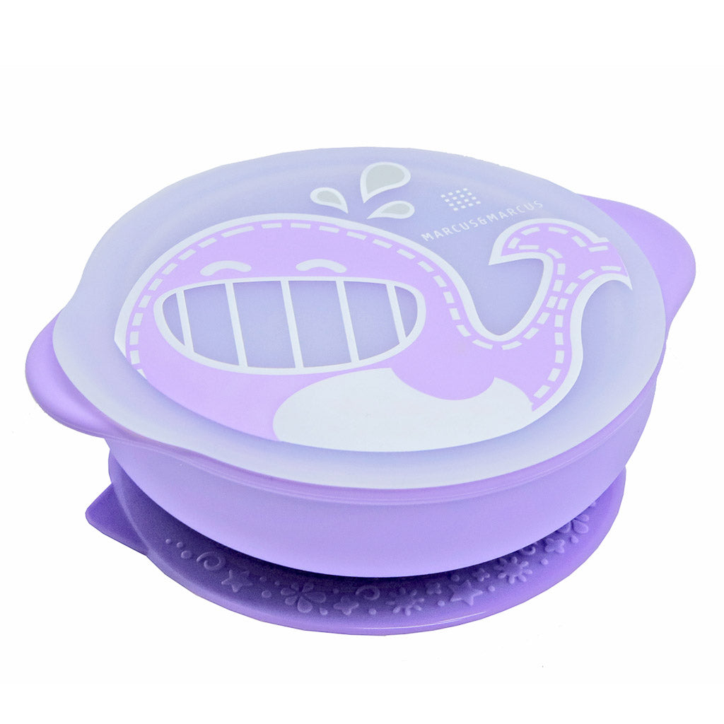 Marcus & Marcus Suction Bowl with Lid - Willo