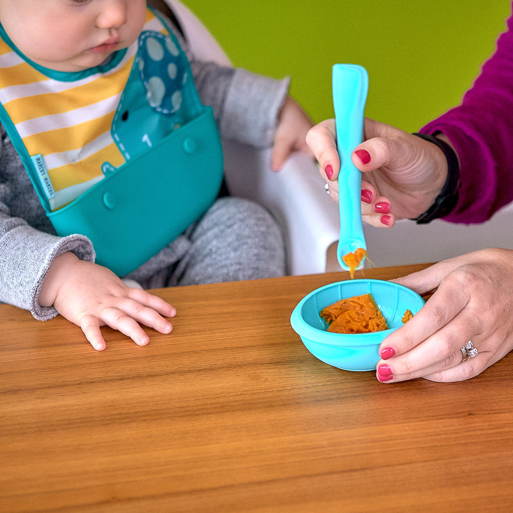 Marcus &amp; Marcus Masher Spoon &amp; Bowl Set - Blue