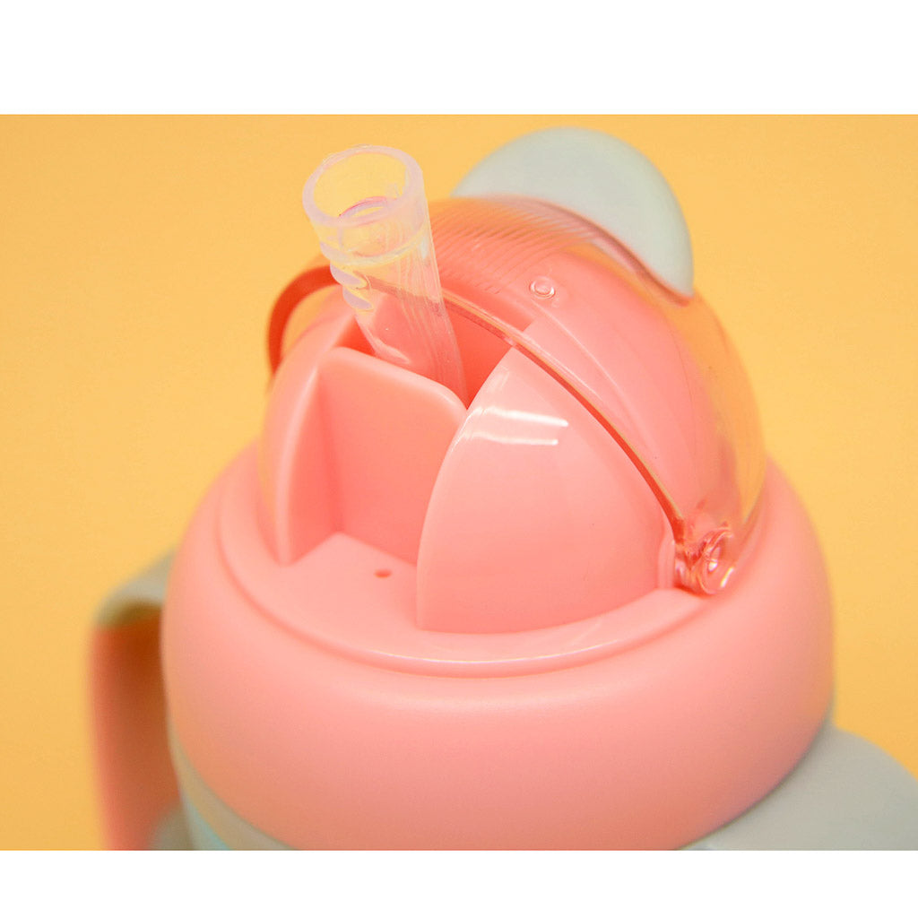 Marcus &amp; Marcus 2-stage Tritan Straw Bottle - Pink
