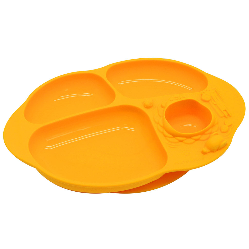 Marcus & Marcus Yummy Dips Suction Divided Plate - Lola