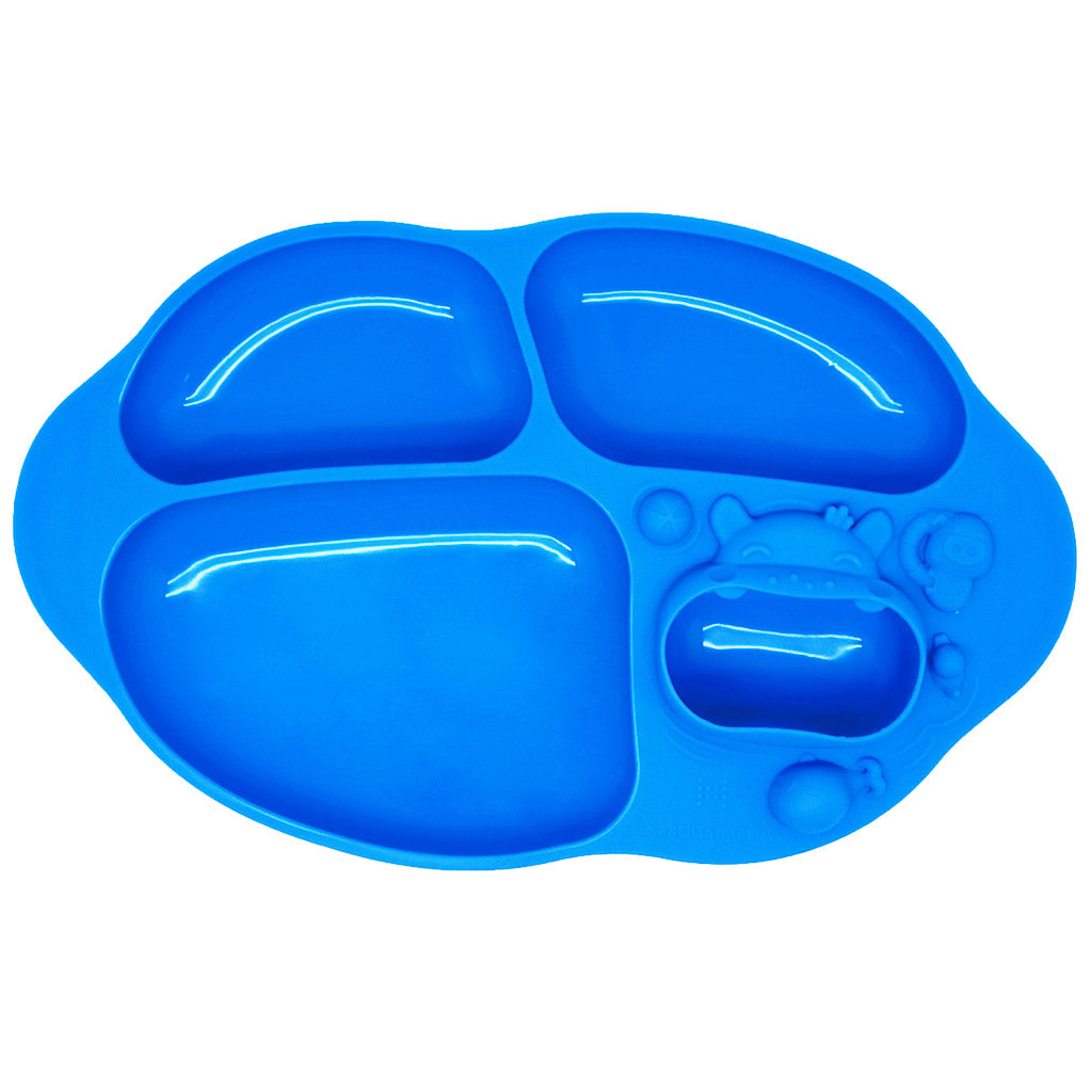 Marcus &amp; Marcus Yummy Dips Suction Divided Plate - Lucas