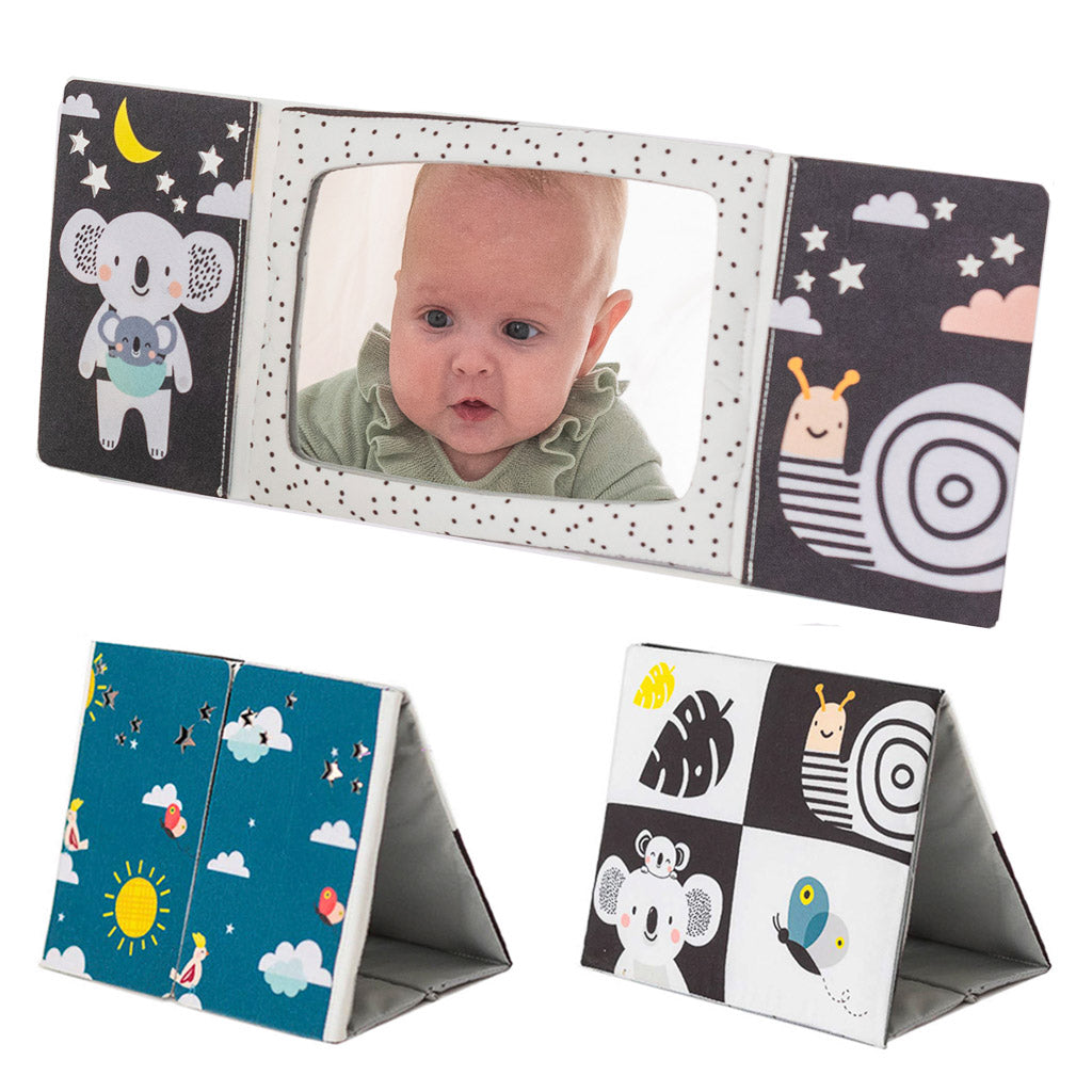 Taf Toys Tummy-Time Mirror Book