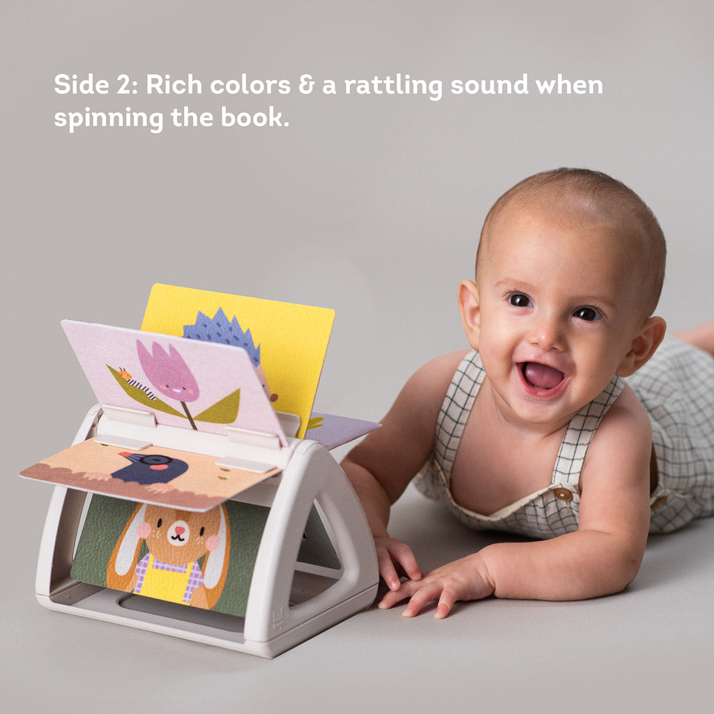 Taf Toys Tummy Time Spinning Book