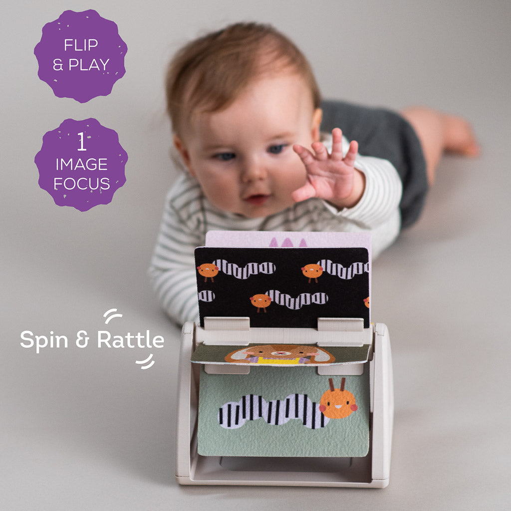 Taf Toys Tummy Time Spinning Book