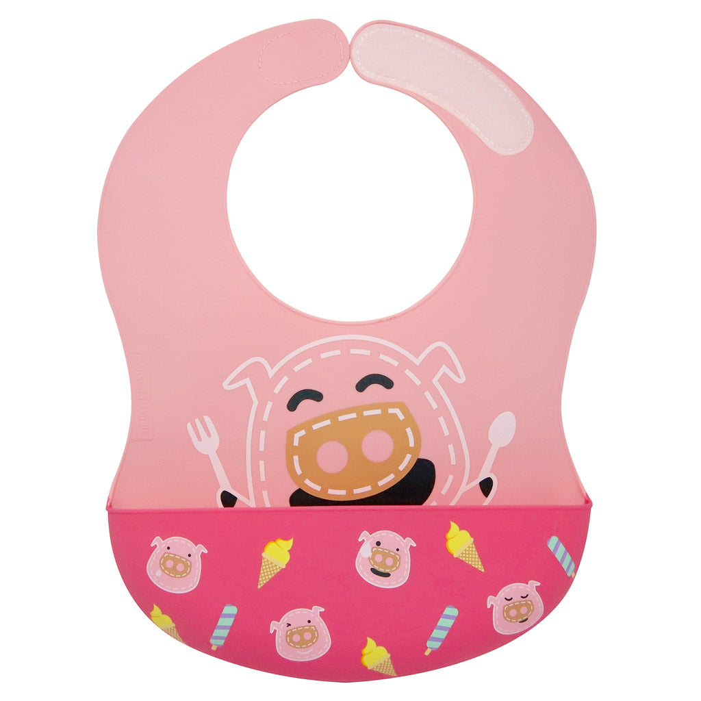 Marcus &amp; Marcus Wide Coverage Silicone Bib